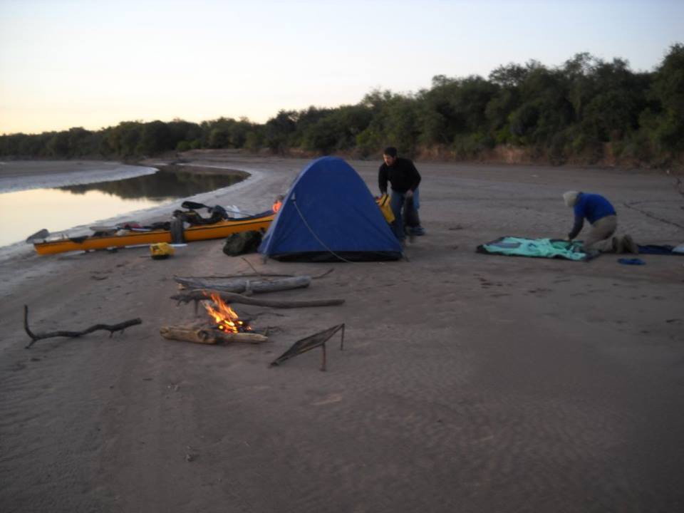  travesia en Kayak por el rio hualeguaychu 009